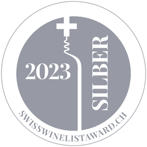 Swiss Wine List Award 2023 Logo Silber
